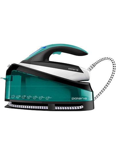 Парогенератор Polaris, PSS 7510K, 3000 Вт, керамика, вертикальное отпаривание, 1.5 л, 1.5 м