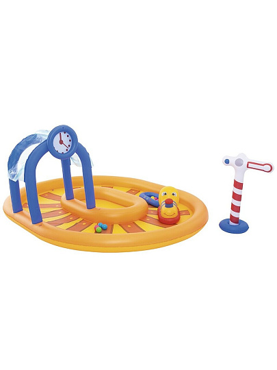 Игровой центр 285х224х119 см, 367 л, Железная дорога, от 2 лет, Bestway, 53061