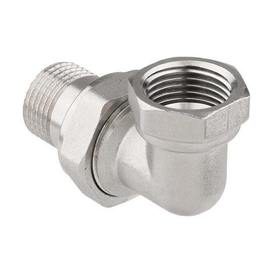 Американка 1 1/4'', г-ш, латунь, угловая, AquaLink