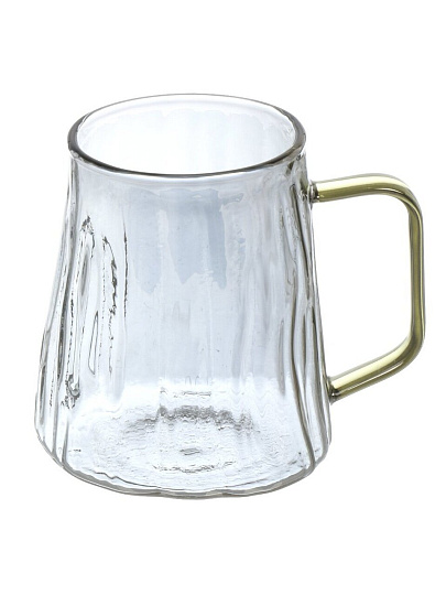 Кружка стекло, 300 мл, Мэджик, B060791, графит