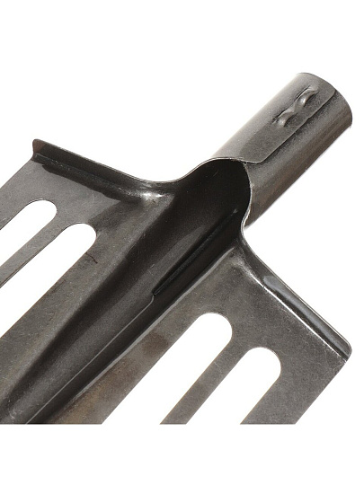 Лопата штыковая, облегченная, рельсовая сталь, 1.5х240х215 мм, S506-6, без черенка