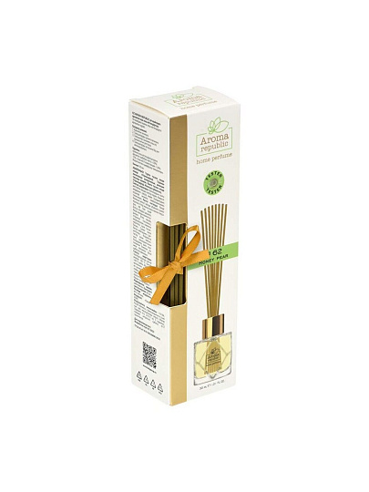 Аромадиффузор Aroma republic, 30 мл, 4.5х5.8х21 см, Honey pear №62, 93808