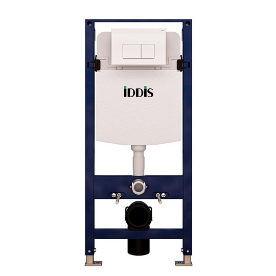 Инсталляция Iddis, Optima Home 2 в 1, с кнопкой, без унитаза