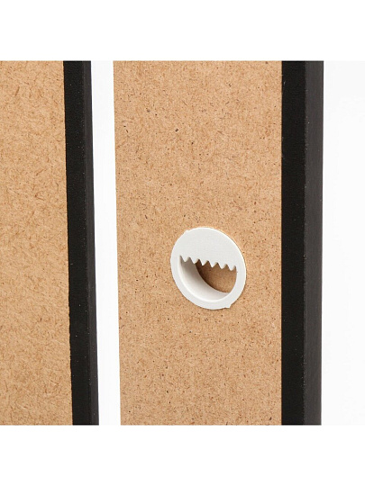 Экран для радиатора, МДФ, 900х600 мм, черный, реечный, Стильный Дом