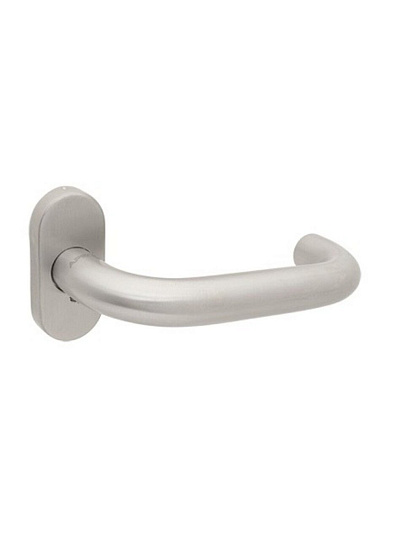 Ручка дверная Apecs, H-0903-INOX, 17881, нержавеющая сталь
