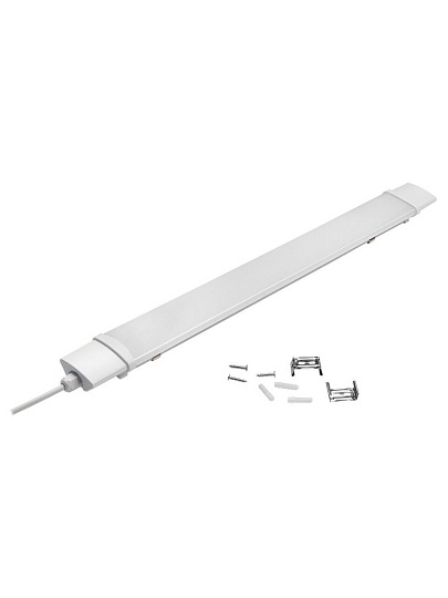 Светильник линейный светодиодный, General Lighting Systems, GCT6, 18 Вт, 6500 К, 1650 Лм, IP65, 60х5.5х3 см, холодный свет, 440111