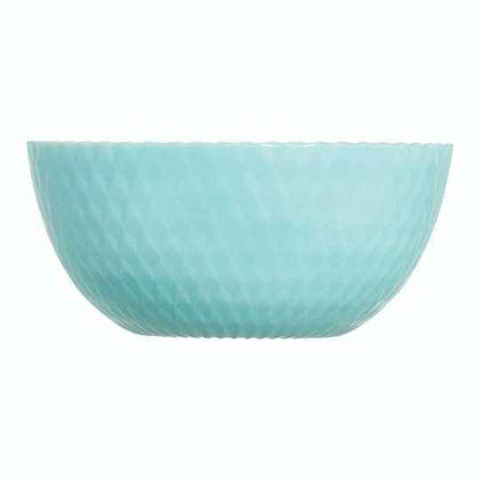 Салатник стеклокерамика, круглый, 13х5.8 см, Pampille Turquoise, Luminarc, Q4653, бирюзовый