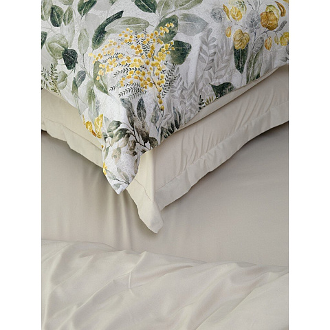 Постельное белье евро, пр220х240, 2н70х70, п200х220, Mcotton, м-сат, Аннета