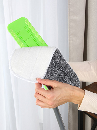 Сменная насадка для швабры 23-А08, серый, Марья Искусница