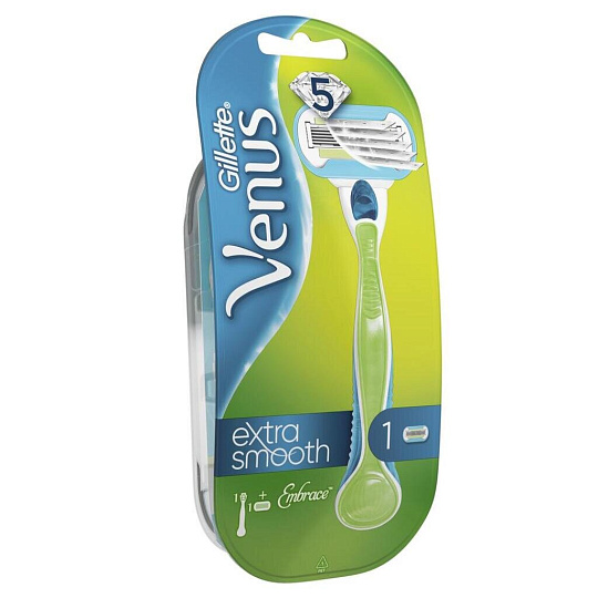 Станок для бритья Gillette, Venus Embrace, для женщин, 1 сменная кассета