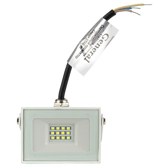 Прожектор светодиодный, General Lighting Systems, GTAB, 10 Вт, 6500 К, IP65, 860 Лм, белый, 403124