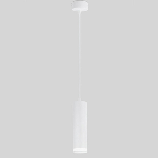 Светильник подвесной General Lighting Systems, Башня, 50 Вт, GU10, на 1 лампочку, IP20, d5.5х20 см, белый, 661842