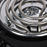 Плита электрическая Rion, 2000 Вт, 2 конфорки, спираль, эмаль, механическая, переключатель поворотный, черная - фото 5