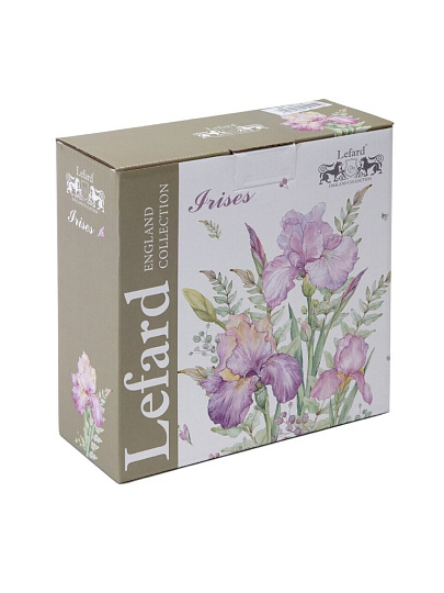 Салатник фарфор, круглый, 15х7 см, 0.73 л, Irises, Lefard, 425-146
