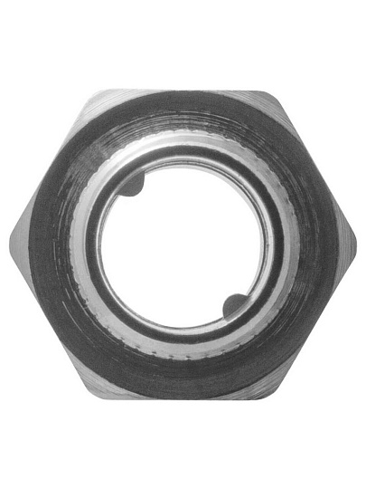 Американка 1/2'', ш-ш, латунь, прямая, индивидуальная упаковка, никель, MasterProf