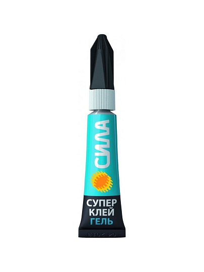 Супер клей Сила, прозрачный, 3 г, C0039396