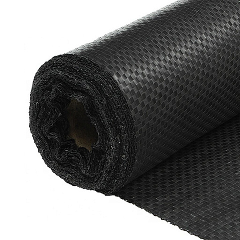 Материал мульчирующий Геоткань, 100 г/м2, 1.6х25 м, Агротекс, черный