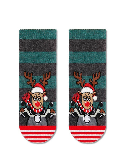 Носки для мужчин, носки, хлопок, Diwari, New year, 375, темно-бирюзовые, р. 27-29, 18С-80СП