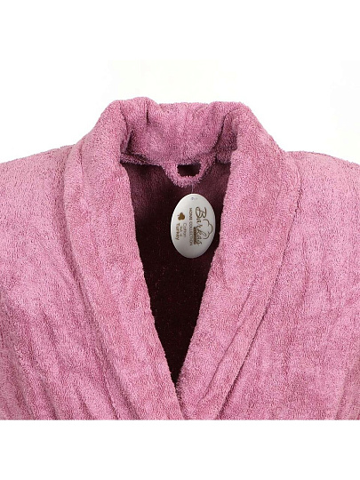 Халат женский, махровый, 100% хлопок, сухая роза, L-XL, 48-50, Barkas, AI-1905014