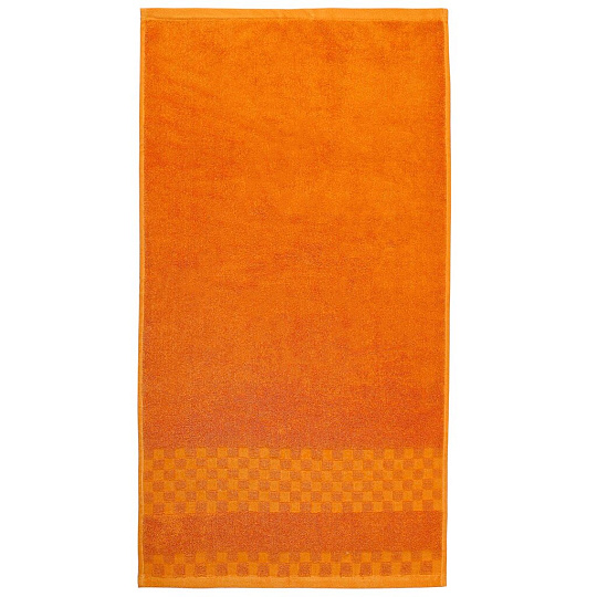 Полотенце банное 70х140 см, 100% хлопок, 550 г/м2, Chess Jacquard, Anilsan, терракот, Турция, 16-114870140
