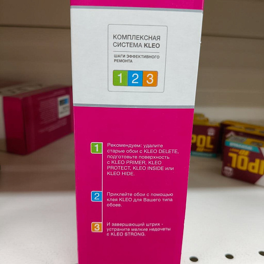 Клей для флизелиновых обоев, Kleo, Extra, 35 кв.м., 240 г, 030 EXTRA 35