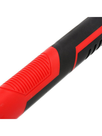 Молоток Bartex, B0009, квадратный боек, рукоятка фибергласовая, обрезиненная, 0.5 кг