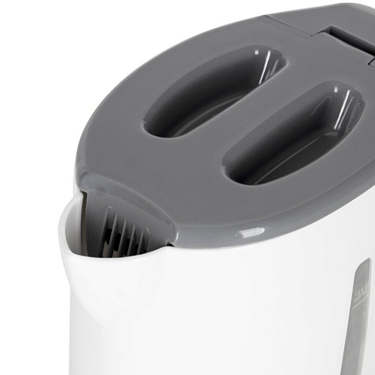 Чайник электрический Gelberk, GL-465, серый, 0.5 л, 500 Вт, открытый нагревательный элемент, пластик