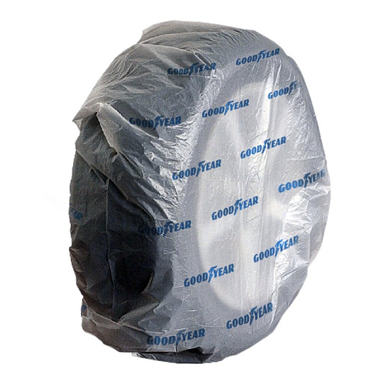 Пакеты для колес 100х100 см, 4 шт, 18 мкм, R12-19, Goodyear, GY004025
