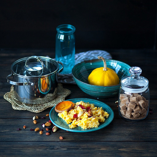 Салатник керамика, круглый, 18 см, 1 л, Скандинавия Удачный, Борисовская керамика, СНД00009135
