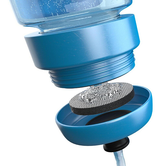 Фильтр-бутылка Brita, Fill&Go Vital, для холодной воды, 1 ступ, 0.6 л, синий, 1021529