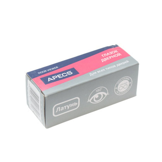 Глазок дверной Apecs, 3016/40-70-CR, хром