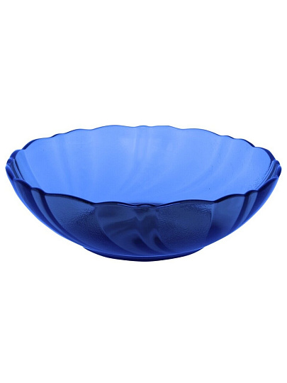 Салатник стекло, круглый, 13х6 см, Sea brim Saphir, 50119-12