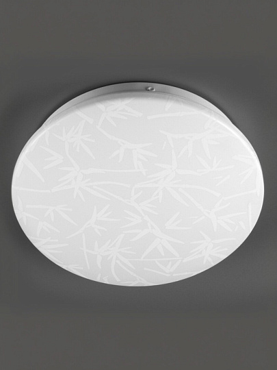 Светильник светодиодный, General Lighting Systems, GSMCL-013-24 Bamboo, 24 Вт, 6500 К, 1560 Лм, IP20, 32.5х30х6 см, холодный белый свет