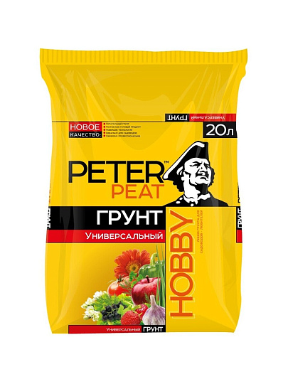 Грунт Hobby, универсальный, 20 л, Peter Peat