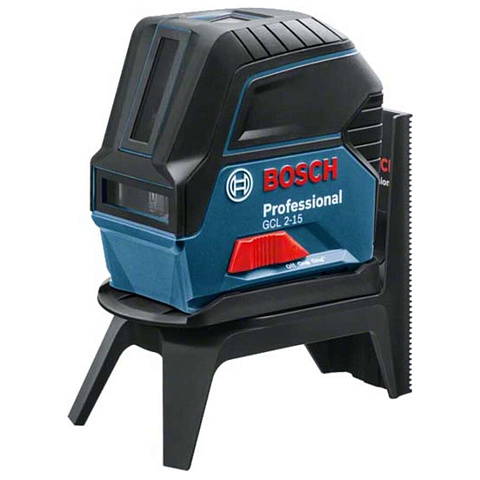 Уровень лазерный, комбинированный, Bosch, GCL 2-15 + RM1, 0601066E00