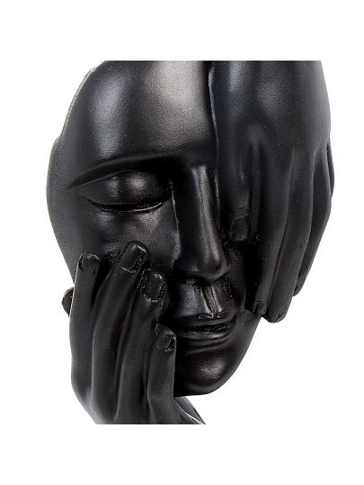 Фигурка декоративная 7х6х17 см, черная, Y6-10505