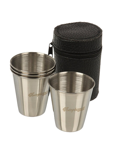 Набор рюмок металл, 5.8х5.1х3.3 см, C030018