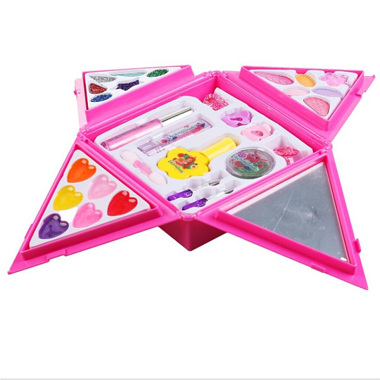 Набор косметики Enchantimals, тени для век, помада, блеск для губ, лак для ногтей, 10393B2-ENS