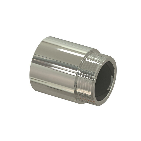 Удлинитель d25х1/2'', хром, латунь, L 20, РосТурПласт