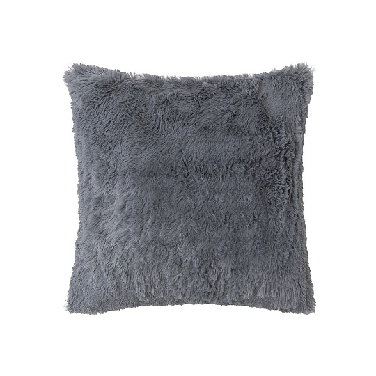 Наволочка декоративная Buenas Noches, Fn072GY3 ДВ 17-0000, искусственный мех, 100% полиэстер, 40х40 см, 28957