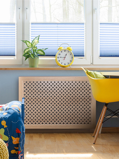 Экран для радиатора, МДФ, 1200х600 мм, дуб скандинавский DE LUXE, Готико, Стильный Дом