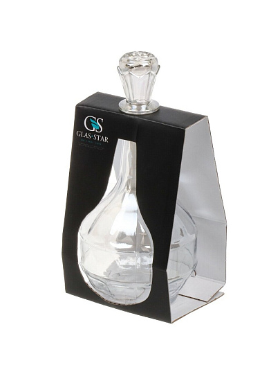 Графин стекло, 0.5 л, Glasstar, Радуга, RN01