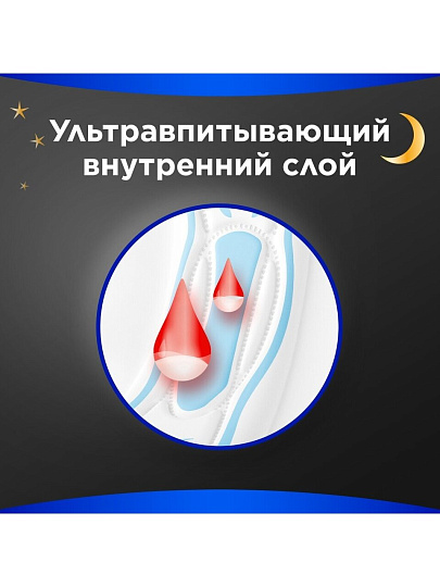 Прокладки женские Always, Maxi Secure Night Extra, 7 шт