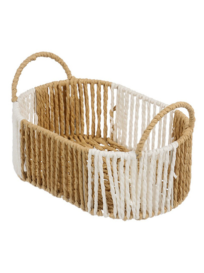 Корзина 25х19х9 см, овальная, плетеная, Y4-9654