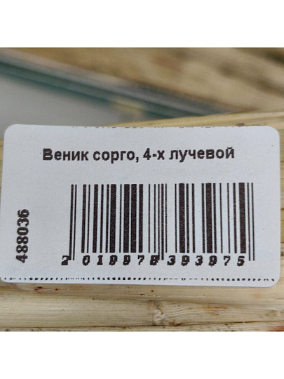 Веник сорго, 4-х лучевой
