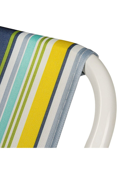 Кресло складное 47х52х74 см, Яркая полоска, ткань, 100 кг, C010174