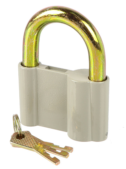 Замок навесной BARTEX алюминиевый 80мм, блистер, 3 ключа, 504668