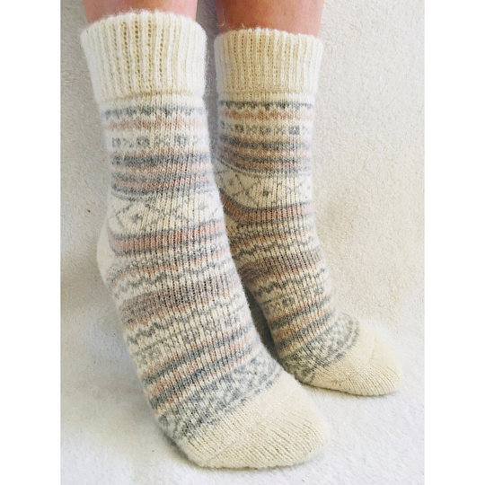 Носки для женщин, овечья шерсть, Truly wooly, в ассортименте, р. 23-25