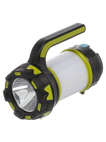 Фонарь ручной встроенный аккумулятор, прожектор, Camelion, LED5124, зарядка от USB, пластик, 5 Вт, Micro USB, Powerbank, 14671