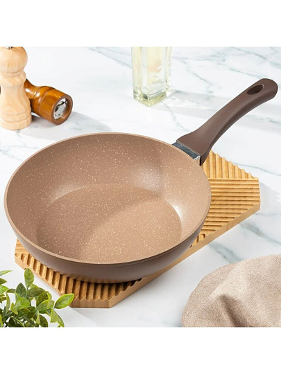 Сковорода алюминий, 26 см, антипригарное покрытие, Гурман, Pollen, индукция, ГМ2601ПОИ